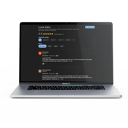 Lunar astro reviews in google