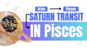 saturn transit in pisces