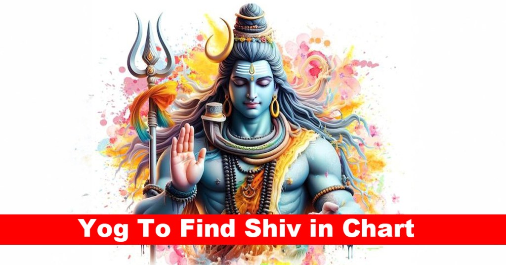 Yog To Find Shiv in Chart
