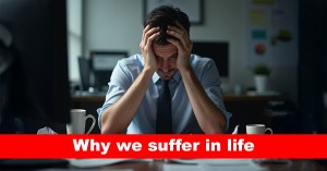 Why we suffer in life ?